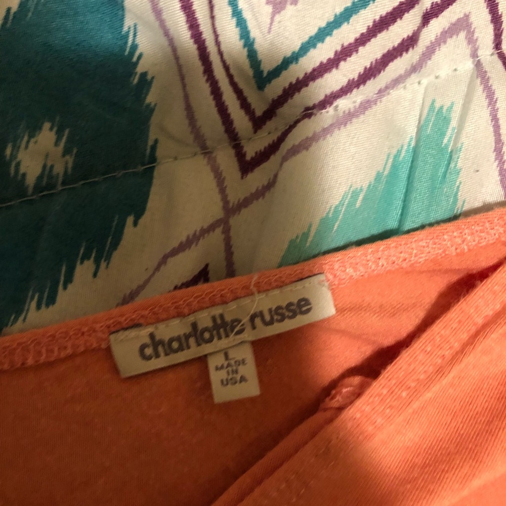 Peach flowy sundress